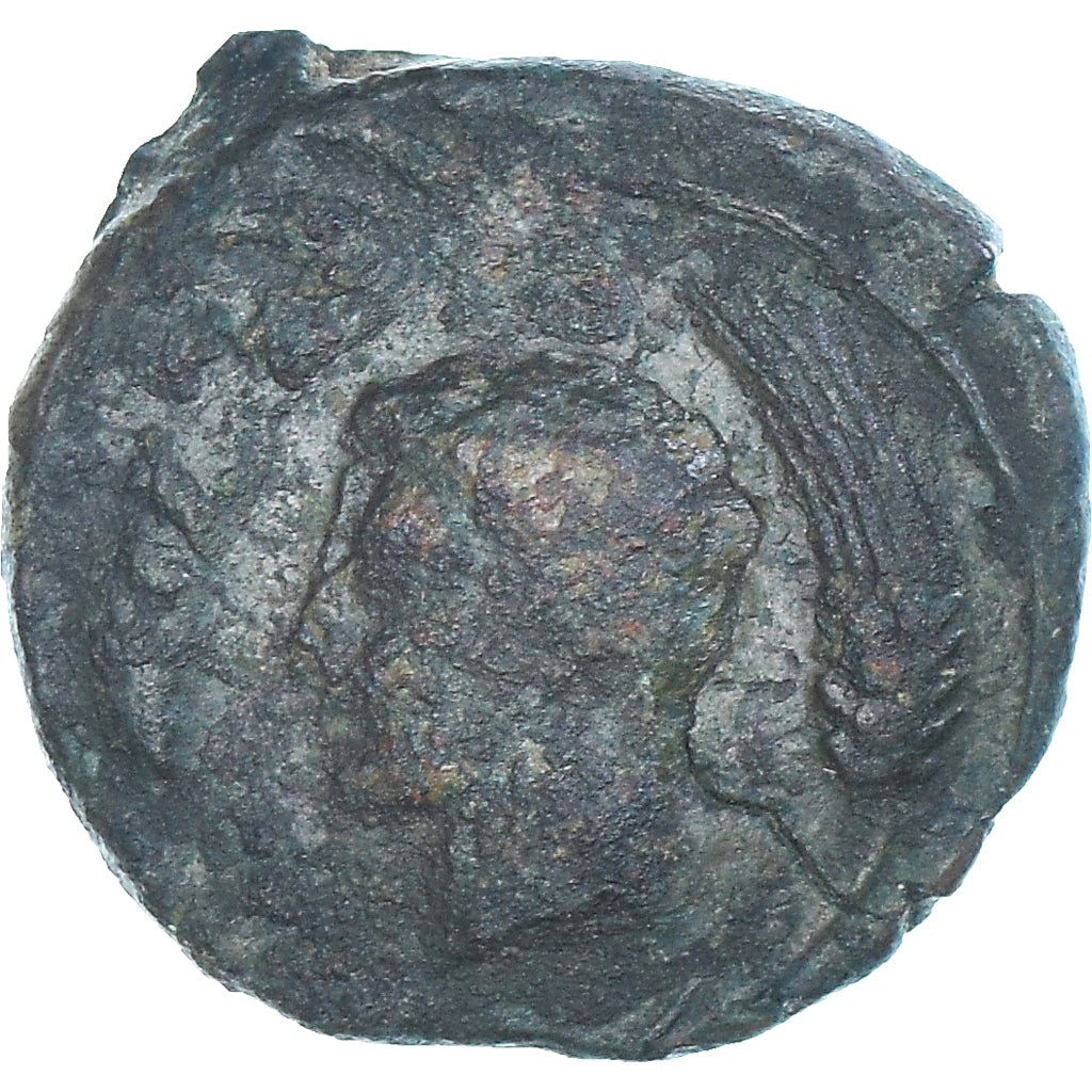 Coin, Zeugitana, Æ Unit, c. 350 BC, Carthage, VF(20-25), Bronze, SNG-Cop:121-2
