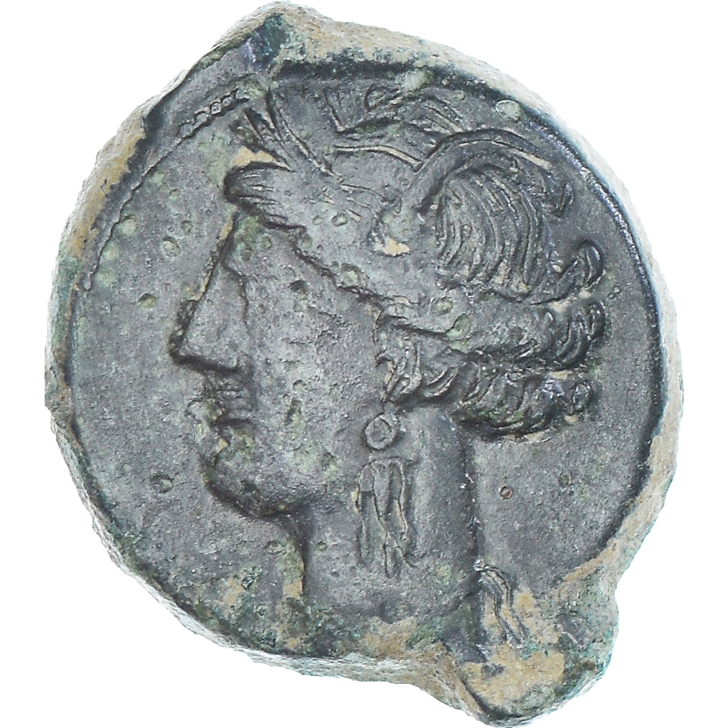 Munten, Zeugitana, Æ, 300-264 BC, Carthage, ZF+, Bronzen, SNG-Cop:173–5