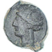 Moeda, Zeugitana, Æ, 300-264 BC, Carthage, AU(50-53), Bronze, SNG-Cop:173–5