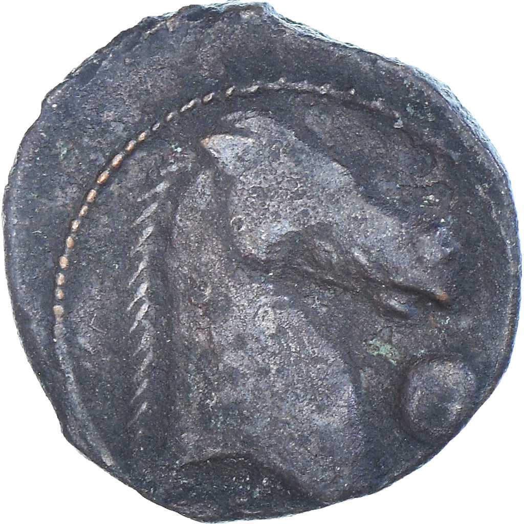 Coin, Carthage, Æ Unit, 300-264 BC, Carthage, VF(30-35), Bronze, SNG-Cop:170