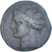 Monnaie, Zeugitana, Æ Unit, 300-264 BC, Carthage, TTB, Bronze, SNG-Cop:149