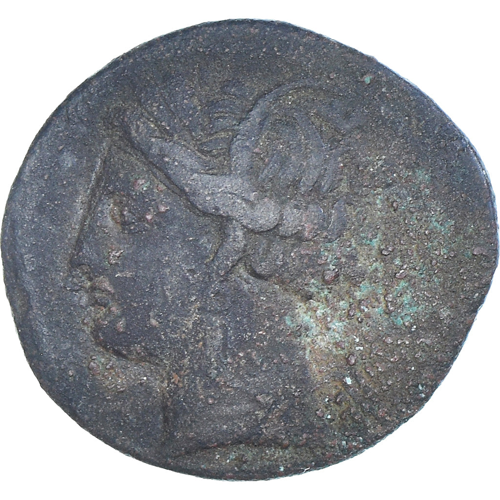 Coin, Zeugitana, Æ Unit, 300-264 BC, Carthage, VF(30-35), Bronze, SNG-Cop:149