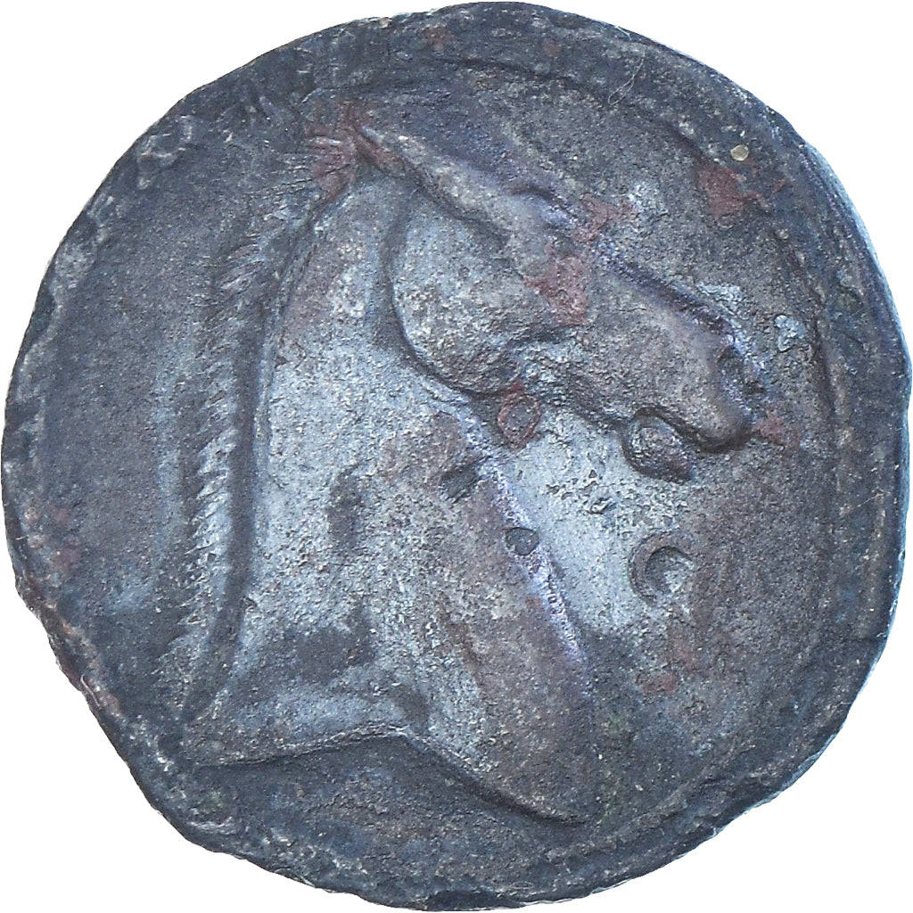Munten, Zeugitana, Æ Unit, 300-264 BC, Carthage, ZF+, Bronzen, SNG-Cop:149