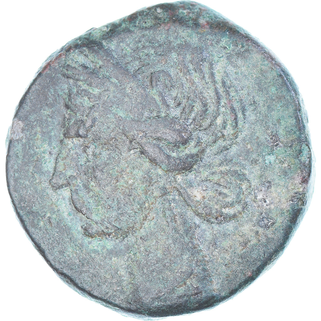 Munten, Zeugitana, Æ Unit, ca. 251-201 BC, Carthage, ZF, Bronzen, SNG-Cop:317-9