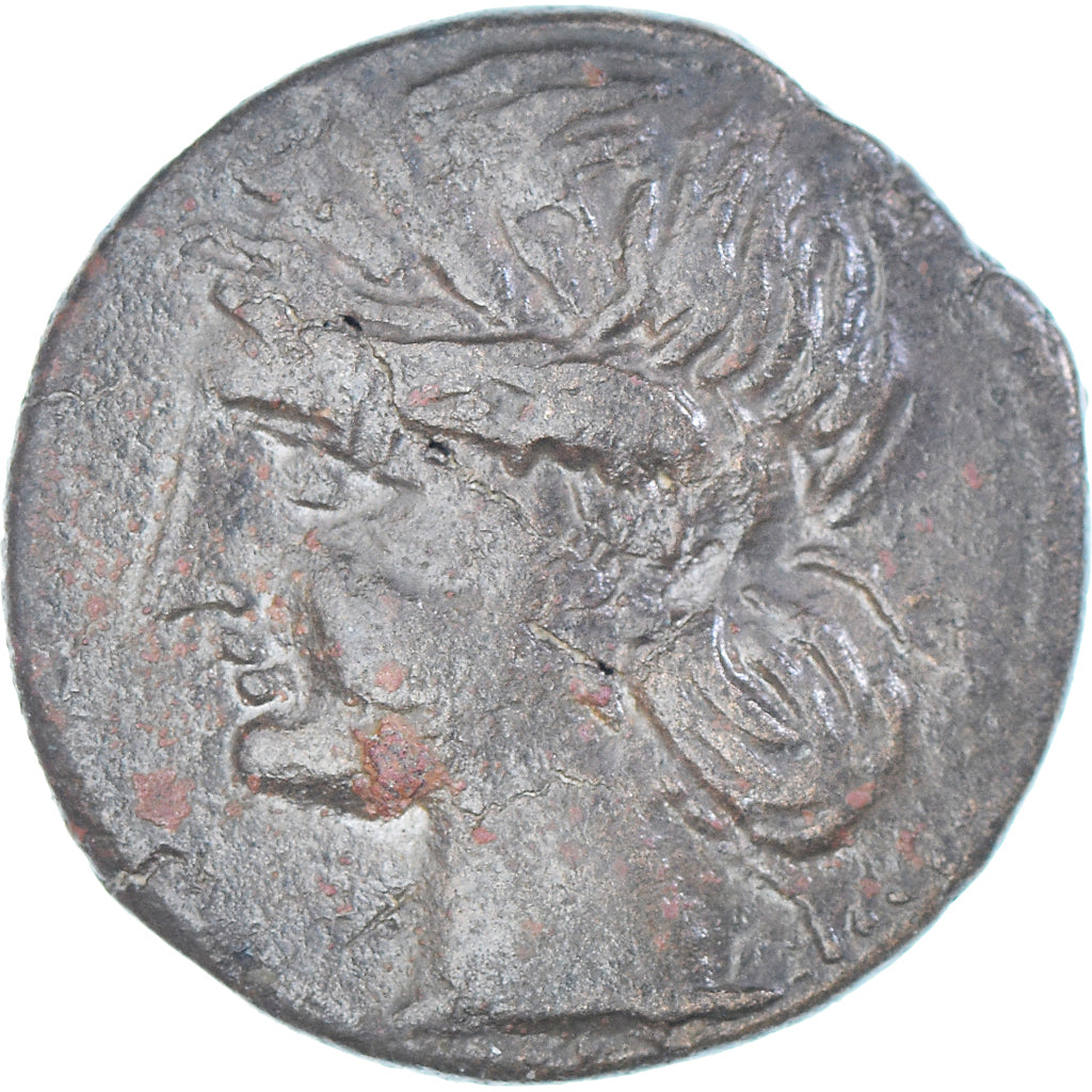 Coin, Zeugitana, Æ Unit, ca. 251-201 BC, Carthage, AU(50-53), Bronze