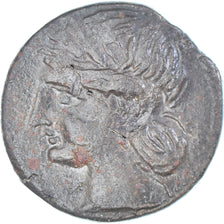 Coin, Zeugitana, Æ Unit, ca. 251-201 BC, Carthage, AU(50-53), Bronze