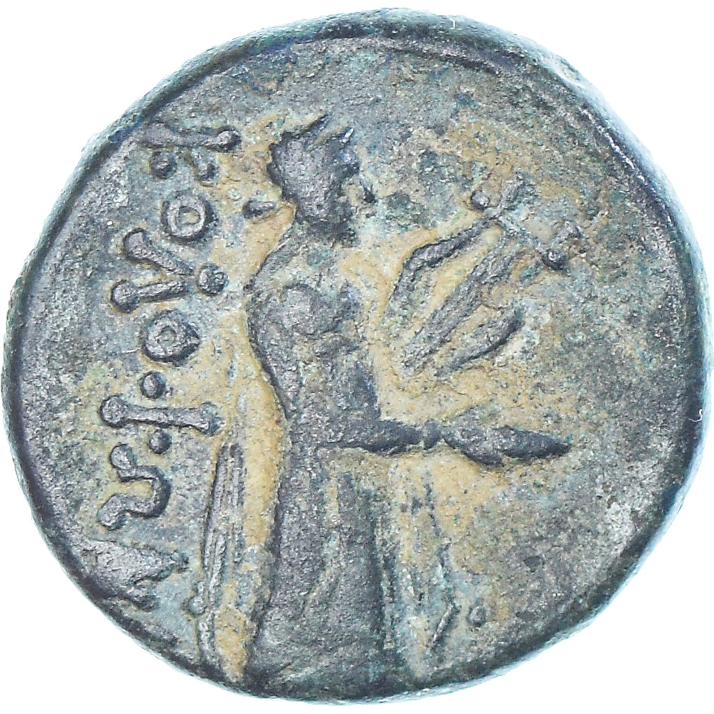 Moneta, Ionia, Æ, 170-30 BC, Kolophon, MB+, Bronzo, SNG-Cop:184