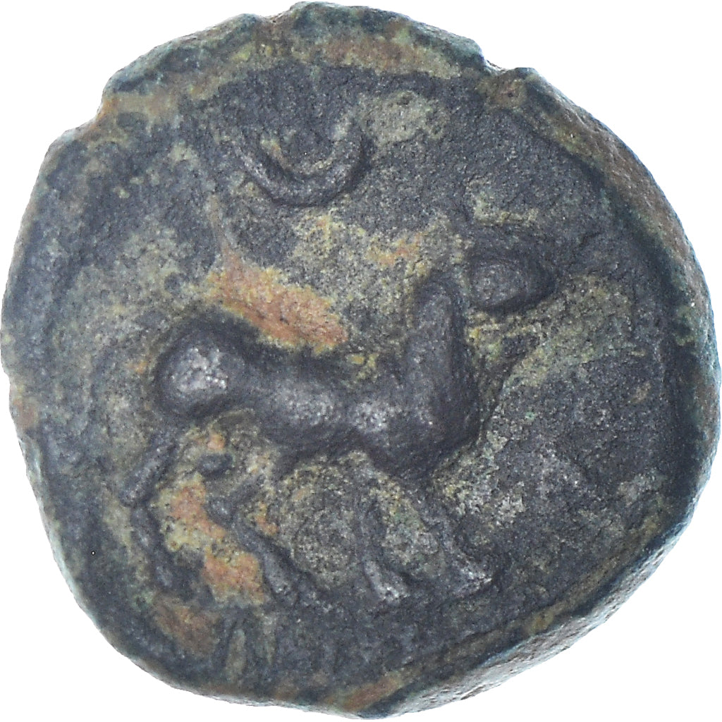 Coin, Iberia, Castulo, Semis, 2nd century BC, Castulo, VF(20-25), Bronze