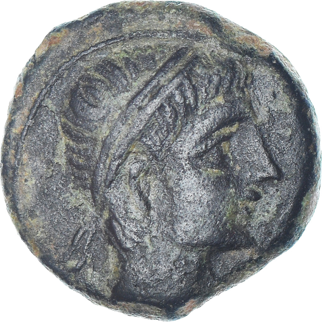 Munten, Iberia, Castulo, Semis, 2nd century BC, Castulo, ZF+, Bronzen