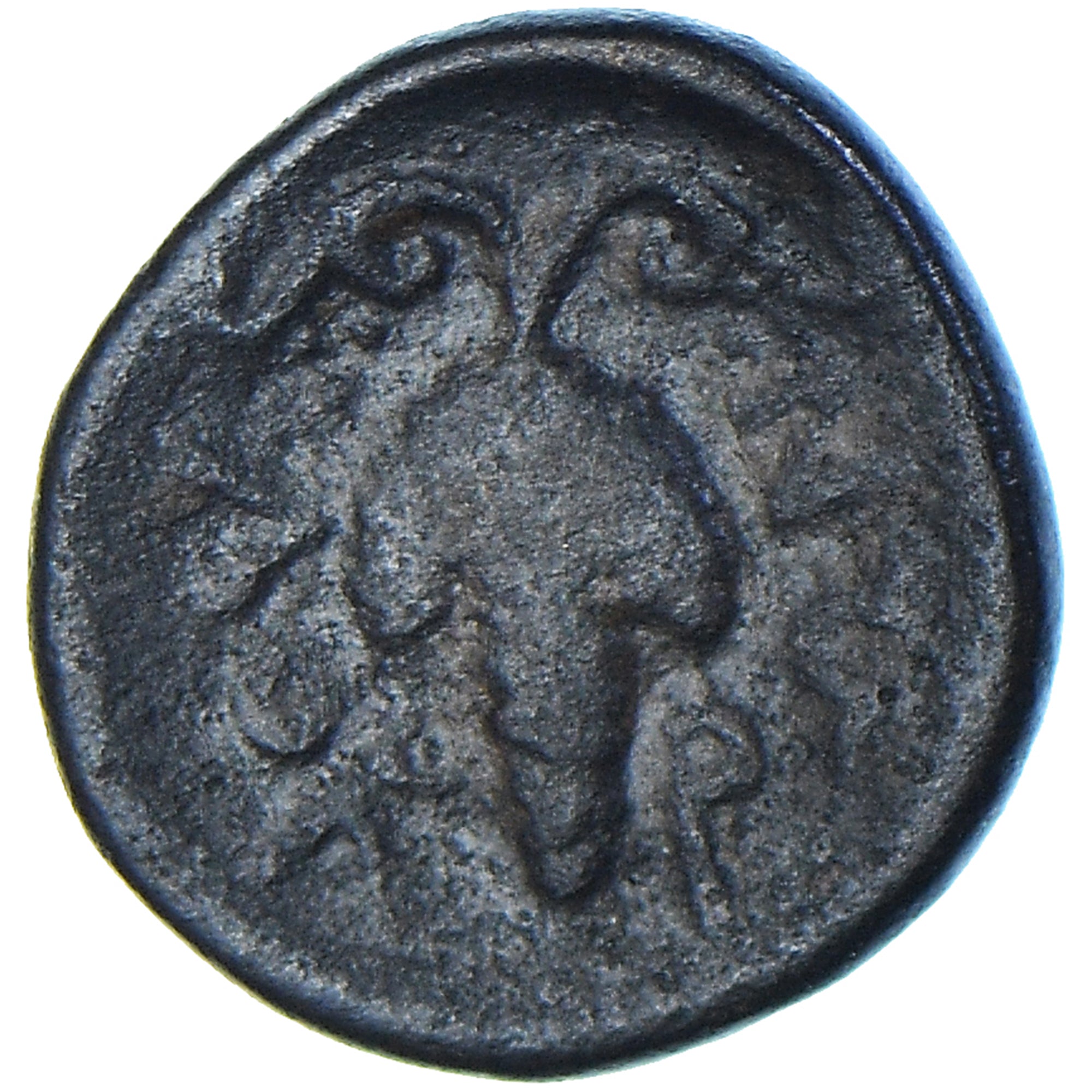 Moneta, Lokris, Æ Unit, 4th century AD, Opuntii, VF(30-35), Brązowy, HGC:4-983