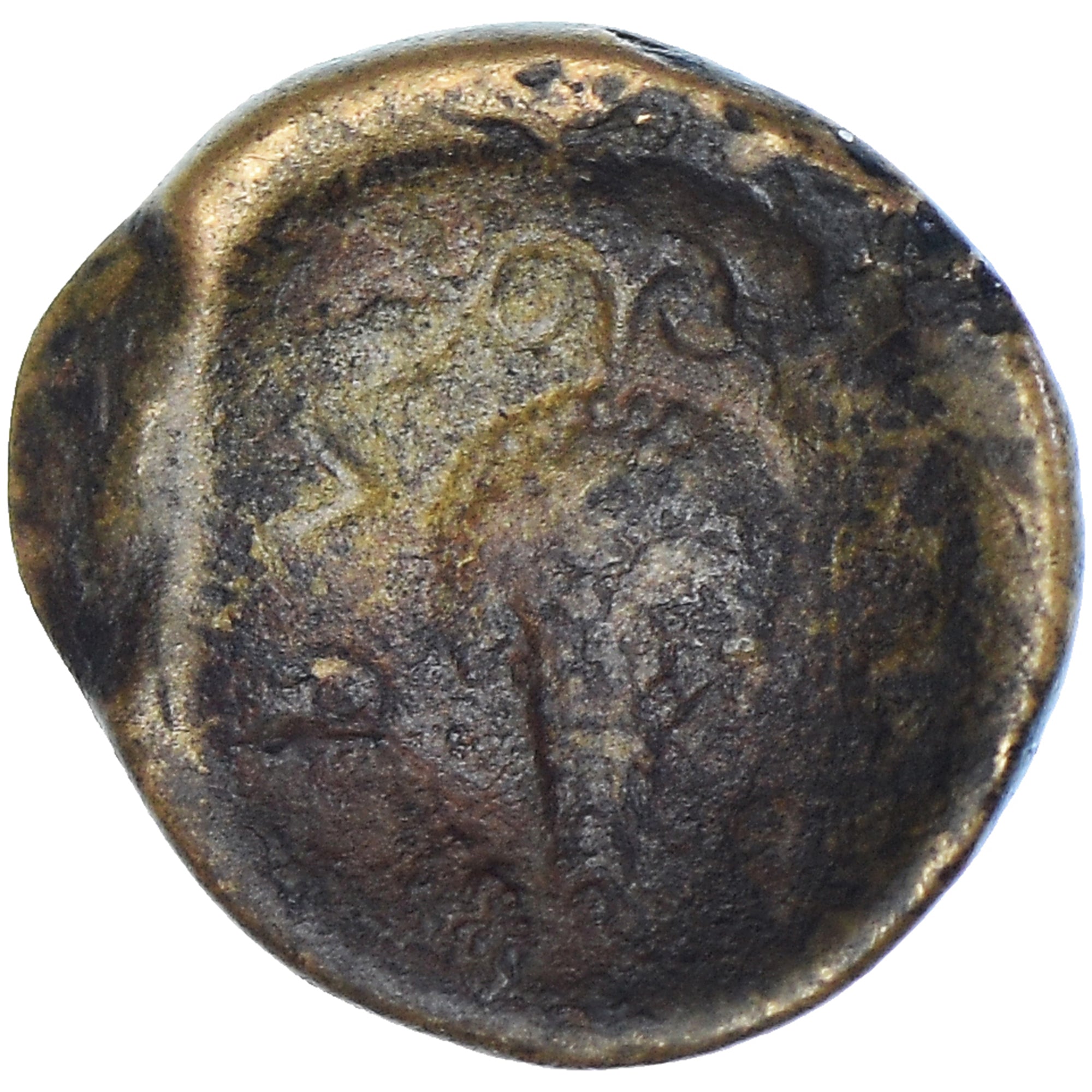 Münze, Lokris, Æ Unit, 4th century AD, Opuntii, SS, Bronze, HGC:4-983