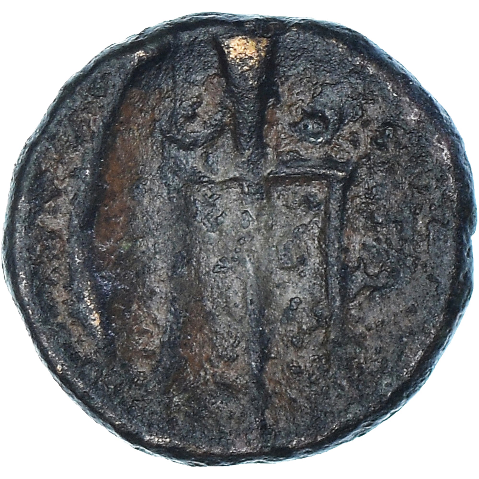 Coin, Boeotia, Æ Unit, 315-288 BC, Thebes, VF(30-35), Bronze
