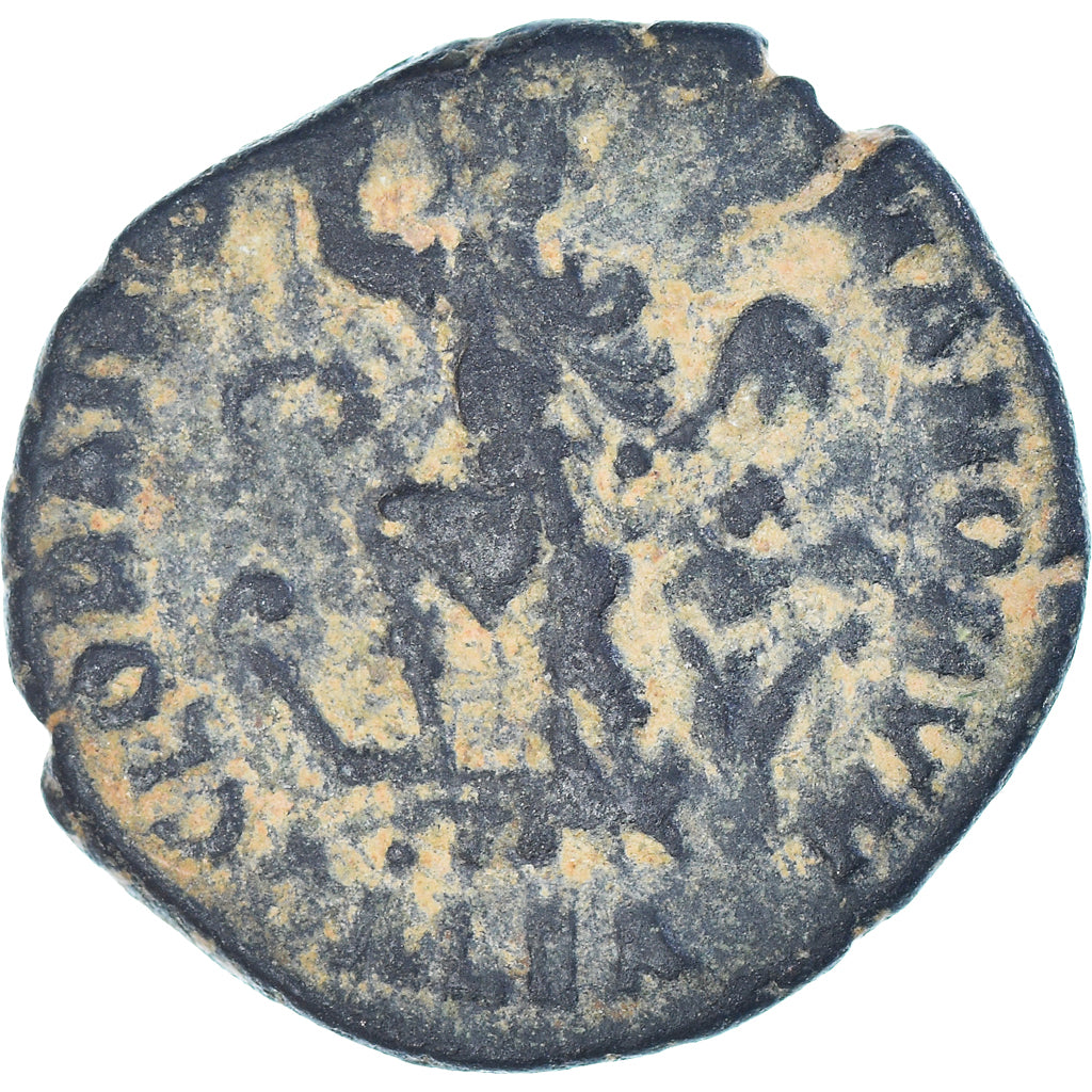Moneta, Theodosius I, Follis, 378-383, Alexandria, BB, Bronzo, RIC:6c