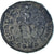 Moneta, Theodosius I, Follis, 378-383, Constantinople, AU(50-53), Brązowy