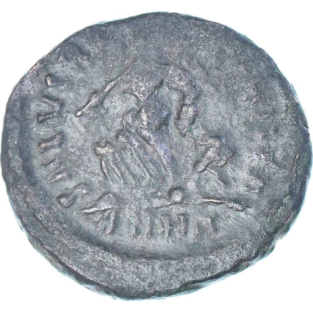 Moneda, Theodosius I, Follis, 388-392, Heraclea, MBC, Bronce, RIC:26b