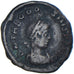 Moneda, Theodosius I, Follis, 379-395, Kyzikos, BC+, Bronce