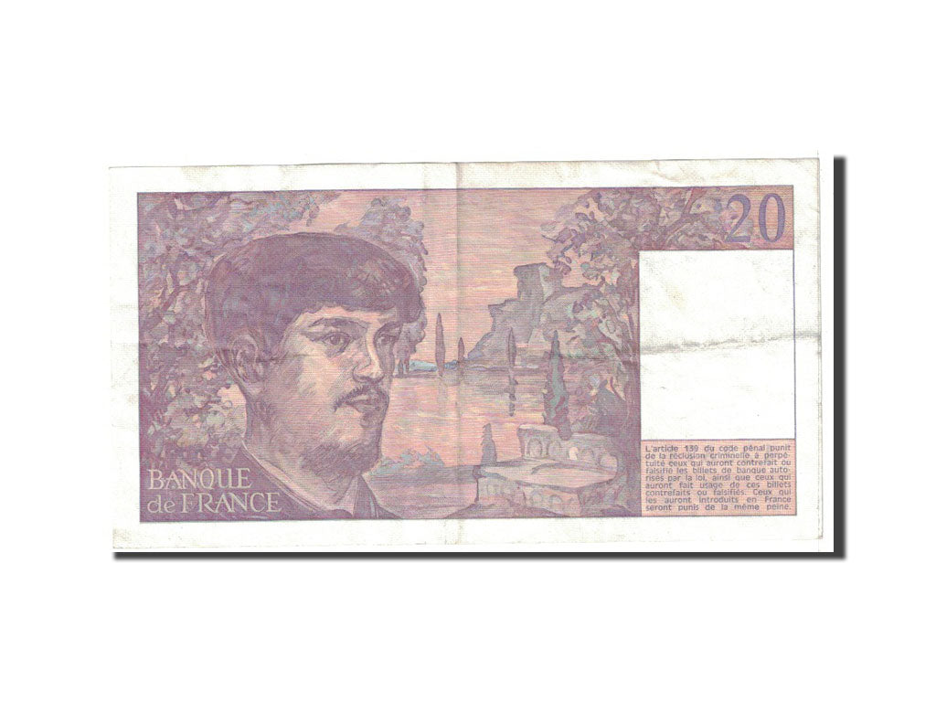 France, 20 Francs, 1987, Undated, KM:151b, TTB, Fayette:66.8