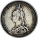 Moneta, Francja, Victoria, Shilling, 1887, VF(30-35), Srebro