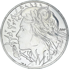 France, Marianne, 20 Euro, 2017, Paris, MS(63), Silver