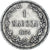 Coin, Finland, Alexander II, Markka, 1874, Helsinki, AU(50-53), Silver, KM:3.2