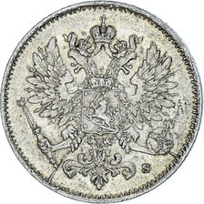 Coin, Finland, Nicholas II, 25 Penniä, 1917, Helsinki, MS(60-62), Silver