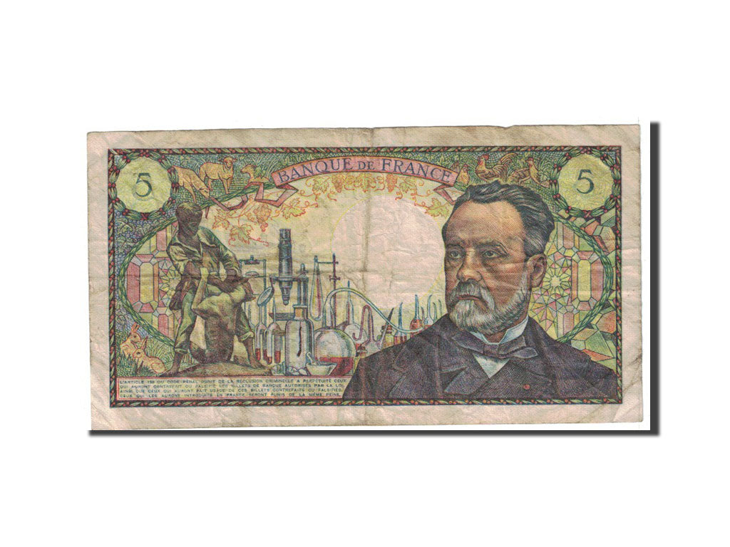 Francia, 5 Francs, 1970, KM:146b, 1970-01-08, MB, Fayette:61.12