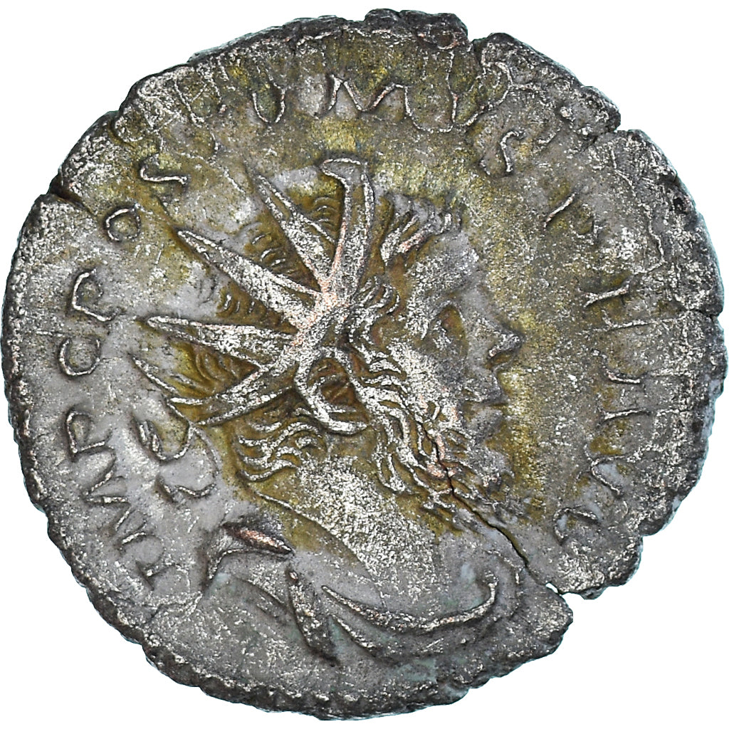 Moneta, Postumus, Antoninianus, 260-269, Cologne, EF(40-45), Bilon, RIC:315