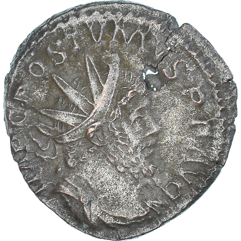 Monnaie, Postume, Antoninien, 260-269, Lugdunum, Cracked, TTB, Billon, RIC:75
