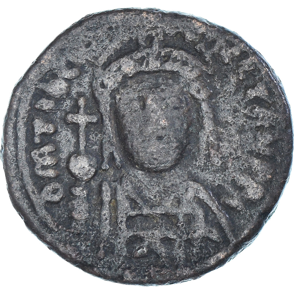Coin, Tiberius II Constantine, Half Follis, 578-582, Rome, VF(30-35), Bronze