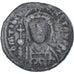 Coin, Tiberius II Constantine, Half Follis, 578-582, Rome, VF(30-35), Bronze