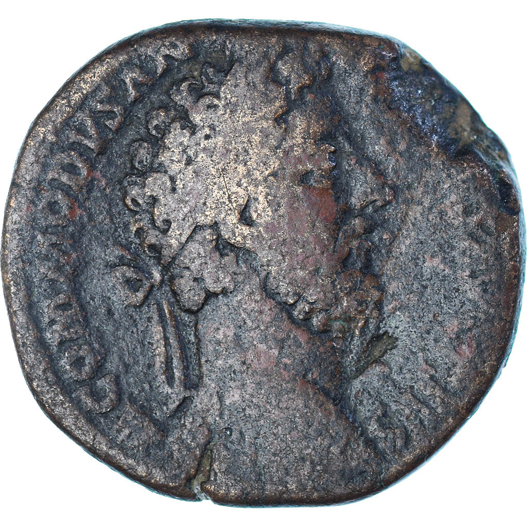 Coin, Commodus, Sestertius, 180-192, Rome, F(12-15), Bronze