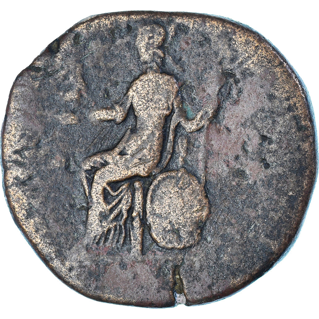 Coin, Commodus, Sestertius, 180-192, Rome, F(12-15), Bronze