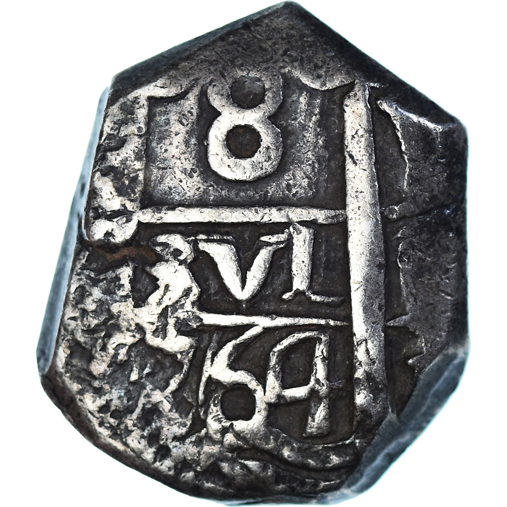 Monnaie, Bolivie, Carlos III, Cob, 8 Reales, 1764, Potosi, TTB, Argent