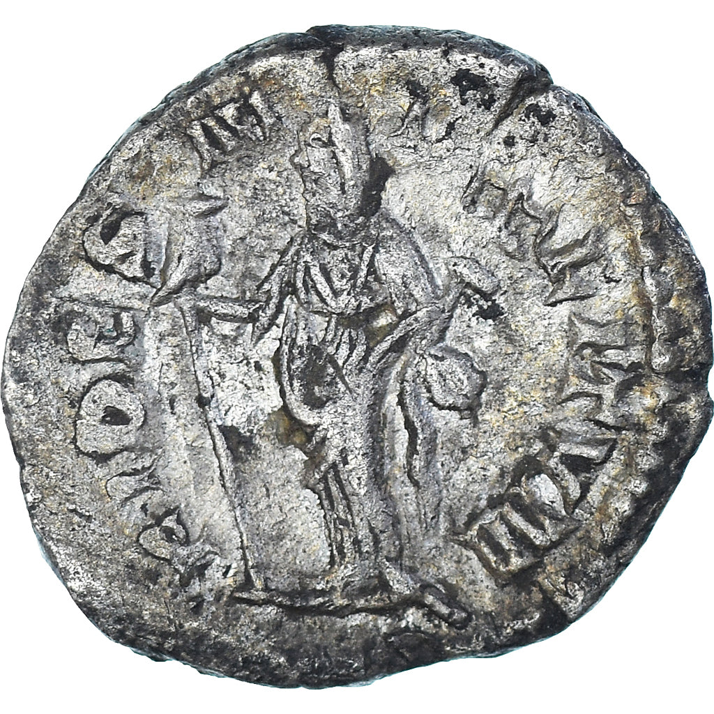 Moneta, Elagabalus, Denarius, 218-222, Rome, EF(40-45), Srebro, RIC:73b