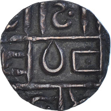 Coin, Bhutan, 1/2 Rupee, XIXth Century, AU(50-53), Bronze