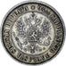 Coin, Finland, Alexander III, Markka, 1890, Helsinki, AU(55-58), Silver, KM:3.2