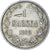 Coin, Finland, Alexander III, Markka, 1890, Helsinki, AU(50-53), Silver, KM:3.2