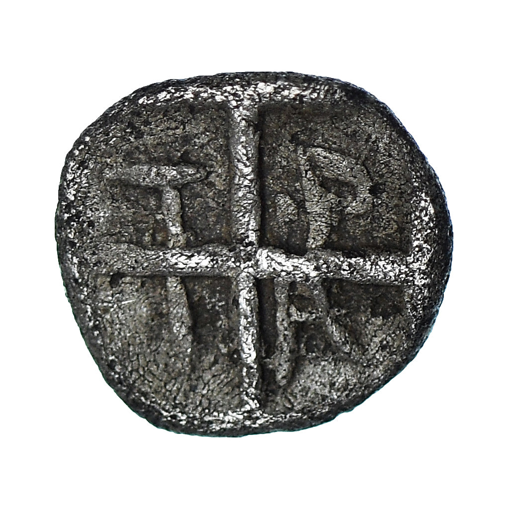 Moneda, Macedonia, Hemiobol, ca. 450-400 BC, Tragilos, MBC, Plata, SNG-ANS:903
