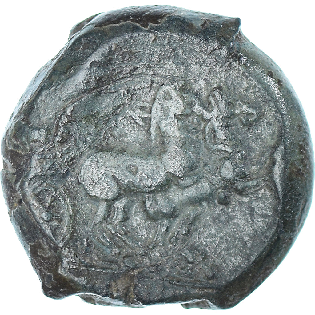 Coin, Samnium, Æ, ca. 263-240 BC, Aesernia, AU(50-53), Bronze, HN Italy:430