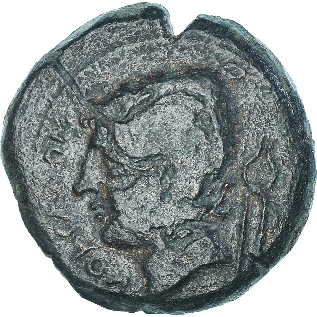 Monnaie, Samnium, Æ, ca. 263-240 BC, Aesernia, TB+, Bronze, HN Italy:430