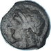 Moeda, Campânia, Æ, ca. 275-250 BC, Neapolis, VF(30-35), Bronze, HGC:1-474