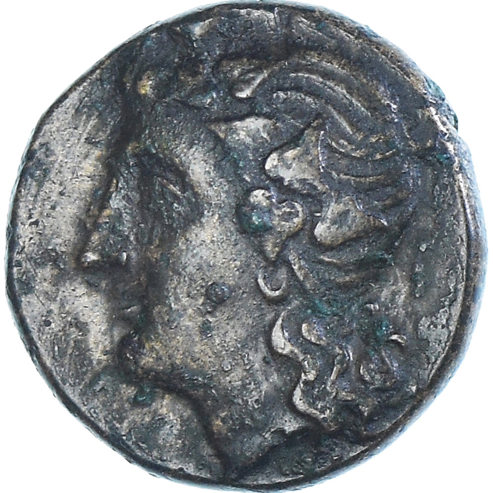 Moneta, Lucania, Æ, ca. 300-250 BC, Metapontion, BB+, Bronzo, HN Italy:1683