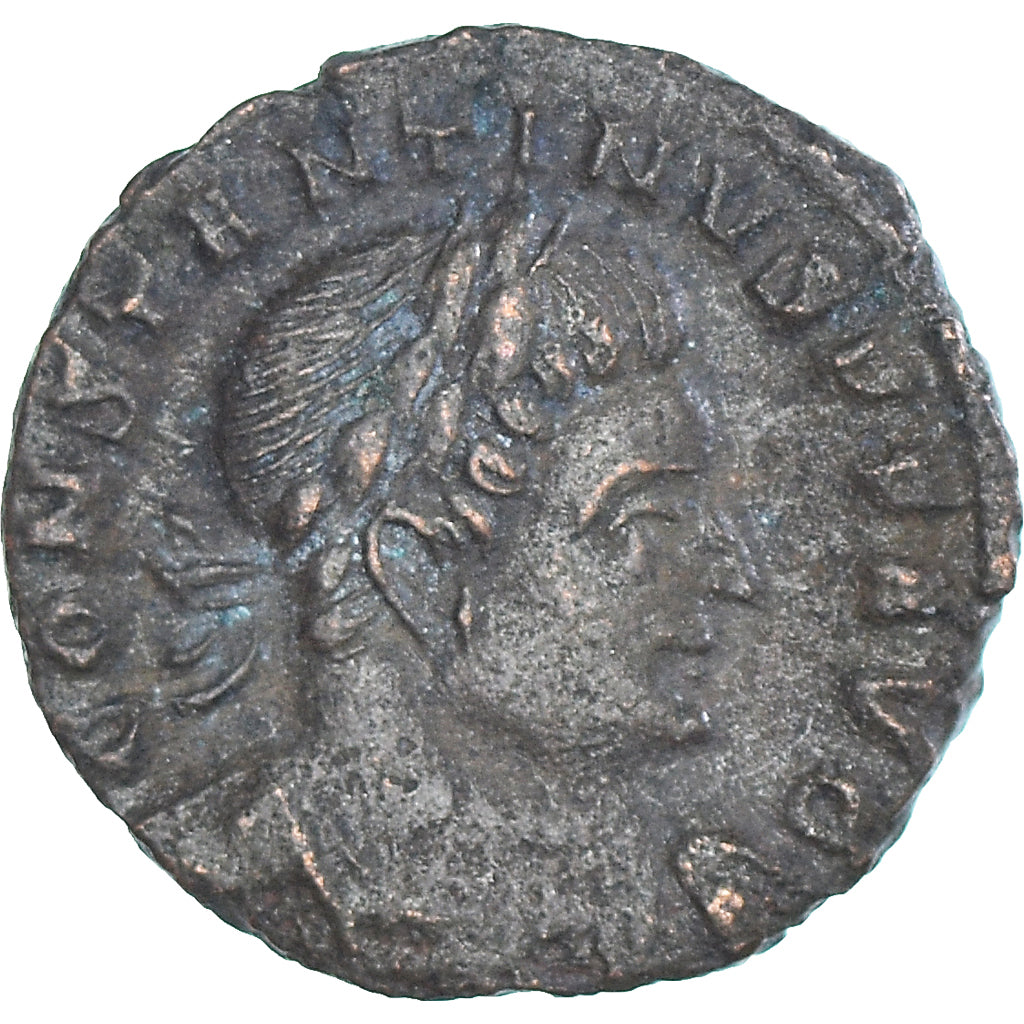 Coin, Constantine I, Follis, 313-315, Trier, EF(40-45), Bronze, RIC:42