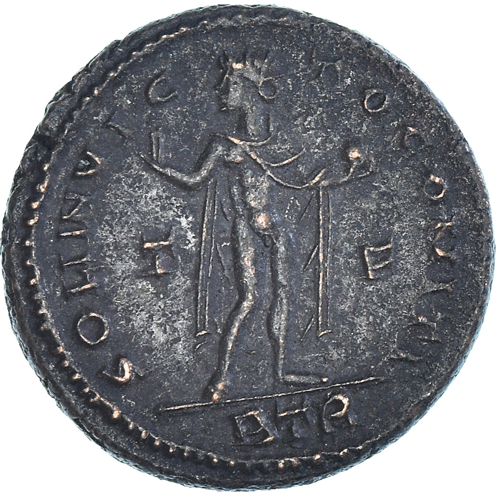 Monnaie, Constantin I, Follis, 317, Trèves, TTB+, Bronze, RIC:135