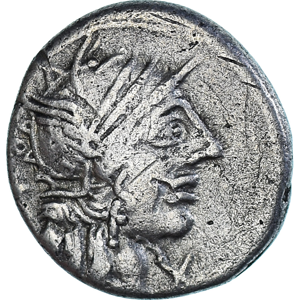 Munten, Fannia, Denarius, 123 BC, Rome, FR+, Zilver, Crawford:275/1
