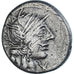 Munten, Fannia, Denarius, 123 BC, Rome, FR+, Zilver, Crawford:275/1