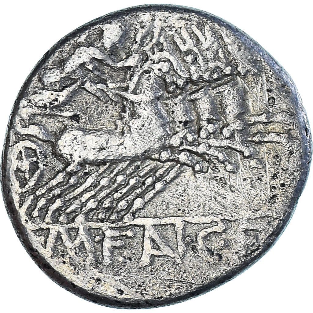 Munten, Fannia, Denarius, 123 BC, Rome, FR+, Zilver, Crawford:275/1