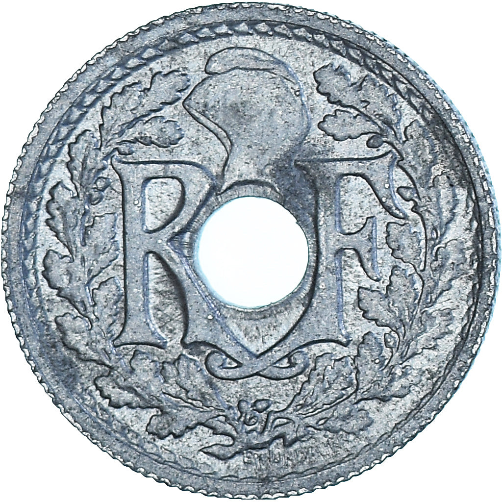 Moneta, Francia, Lindauer, 10 Centimes, 1945, Castelsarrasin, BB+, Zinco
