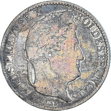 Coin, France, Louis-Philippe, 50 Centimes, 1847, Paris, VF(20-25), Silver