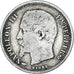 Moneta, Francia, Napoleon III, 50 Centimes, 1858, Paris, MB, Argento, KM:794.1